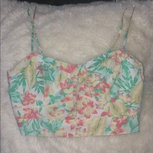 Abercrombie and Fitch Tropical top